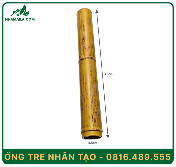 Ống Tre Trúc Trang Trí Làm Nhà Tre Nhân Tạo D Plus